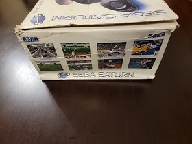 Sega Saturn Console Box With Advertising And Promo Materials 
