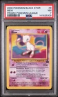 2000 POKEMON PROMO BLACK STAR POKEMON LEAGUE #8 MEW PSA 7