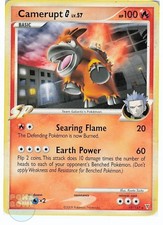 Camerupt G 19/147 Rare Pokemon Card 2009 Supreme Victors HP