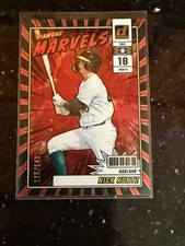 2025 Panini Donruss - Diamond Marvels Nick Kurtz #2 Red Ice /149 (RC) Mint Sp