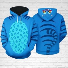 Kpop Hunter Tiger Derpy Costume Hoodie, Tiger Derpy Cosplay Hoodie, Kpop Fans