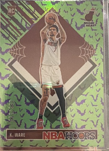 2024-25 Panini Haunted Hoops - Tribute Kel'el Ware,  #300 Holo Bats /399 (RC)