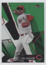 2018 Topps Finest Green Refractor /99 Raisel Iglesias #52 5c9