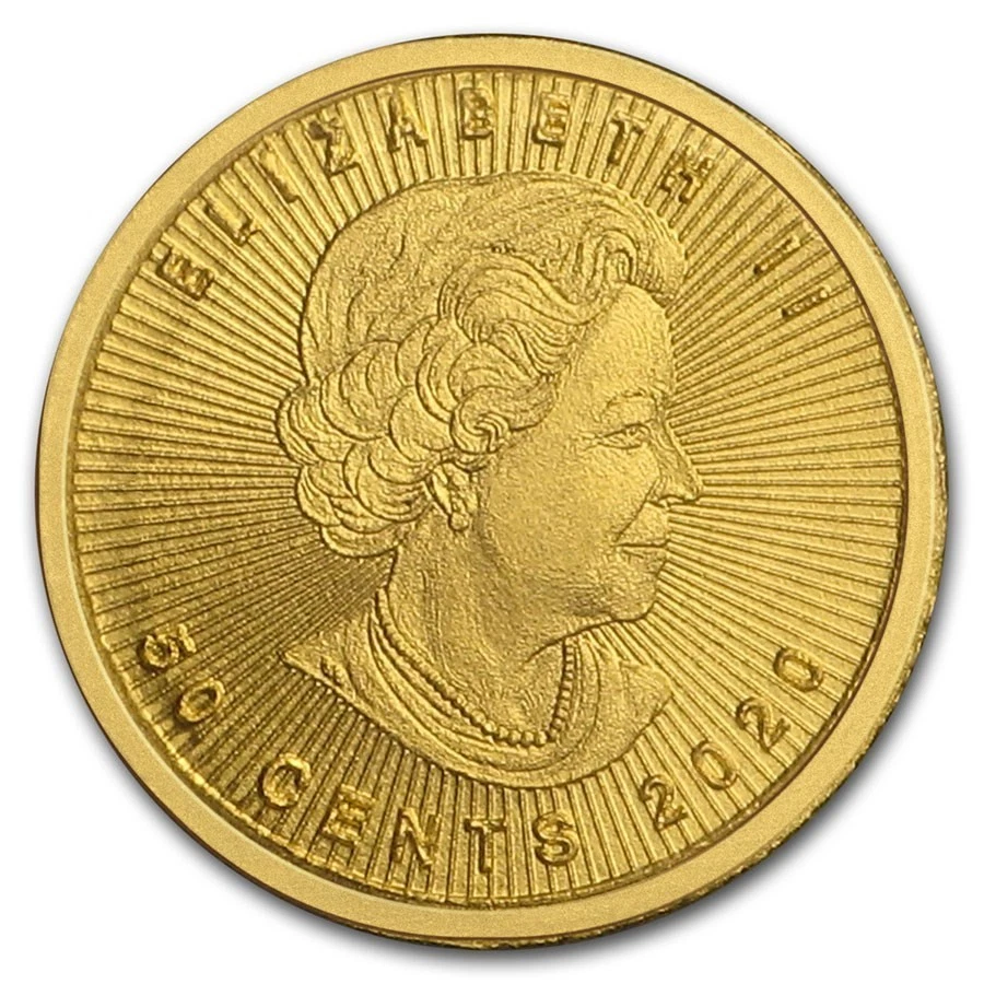 Mighty 1 Gram Gold Maple Leaf Coin 2020 .9999 Fine Canadian Mint Gold Bullion - Image 4 of 4