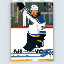 2025-26 Upper Deck Oskar Sundqvist #153 St. Louis Blues