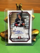 Walker Jenkins 2026 Bowman #BPA-WJ Prospect Auto Minnesota Twins