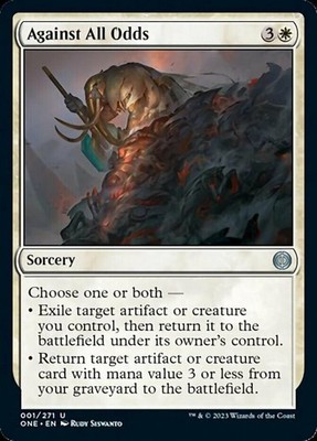 1x Against All Odds MTG Phyrexia: All Will Be One NM Magic Regular
