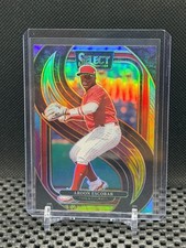 Aroon Escobar 2025 Select -  Premier  Tie-Dye Prizm #10/25 - #106 Phillies