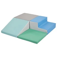 ECR4Kids SoftZone Junior Little Me Corner Climber, Beginner Contemporary 