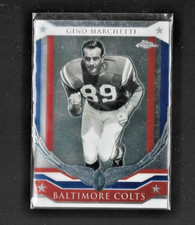 2008 Topps Chrome #HR-GM Gino Marchetti Honor Roll Insert Baltimore Colts