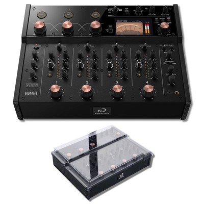 AlphaTheta Euphonia 4-Channel Rotary Mixer with Decksaver Cover