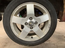 Wheel 15x6 Aluminum 5 Single Spoke Silver Opt Pg9 Fits 06-08 Aveo 353669 Wheel 15x6 Aluminum 5 Single Spoke Silver Opt Pg9 Fits 06-08 Aveo 353669