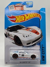 2015 Hot Wheels ’09 Corvette ZR1 HW City Performance Gulf White #12/250