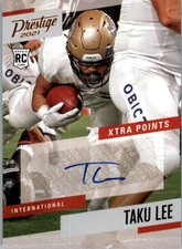 2021 Chronicles Draft Picks Prestige Xtra Points Bronze #42 Taku Lee Auto FB