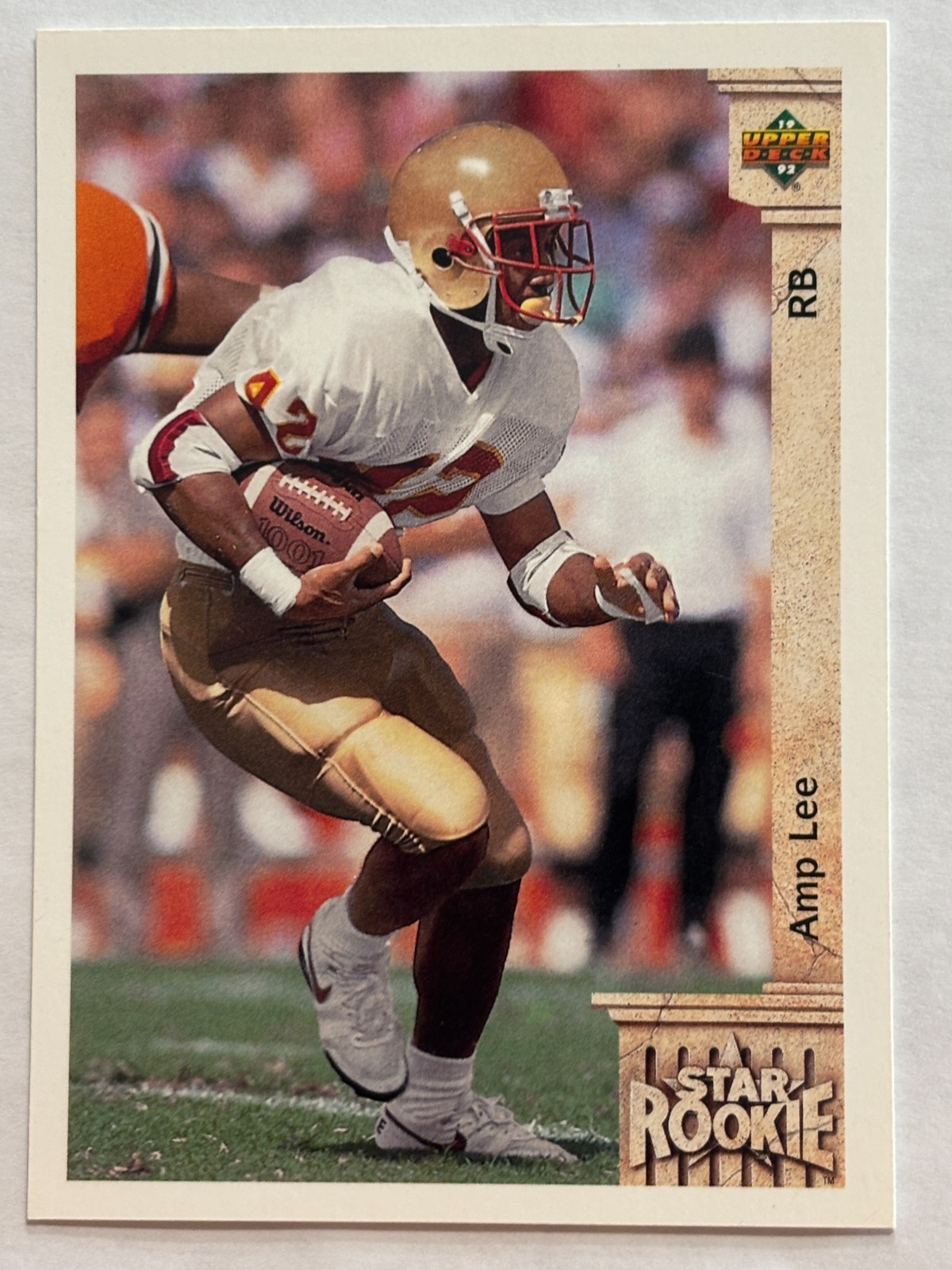 1992 Upper Deck #13 Amp Lee San Francisco 49ers
