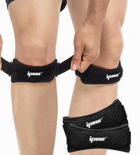 2 Pack Knee Pain Relief  Patella Stabilizer Knee Strap Brace Support for Hiking
