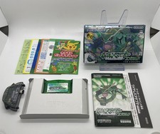 Pokémon Esmeralda japonés (Nintendo GameBoy Advance) GBA Caja Completa de entrada