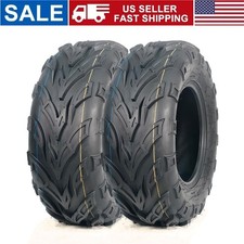 2 Pack Atvutv Tires At18x9.5-8 Off-road All Terrain Tires 18x9.5x8 4pr Tubeless