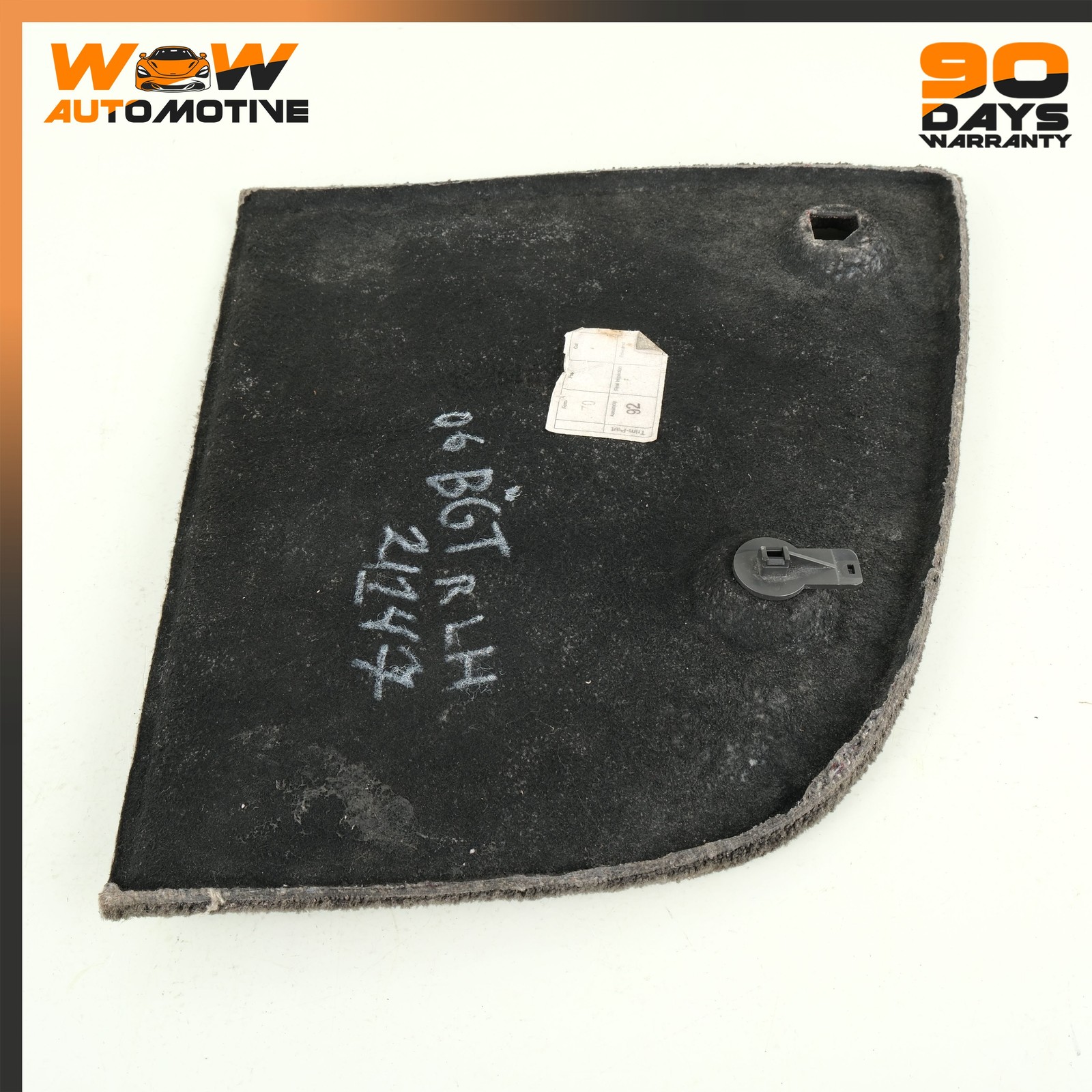 Bentley Continental GT Speed 2004-2010 Rear Left Luggage compartment trim panel