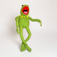 Large Kermit The Frog Plush Soft Toy – Jim Henson Licensed – The Muppets