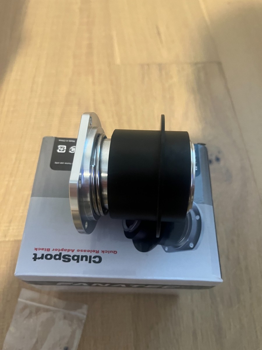 Fanatec ClubSport Quick Release Adapter Black (QR1 Wheel-Side