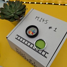 Rollei Franke & Heidecke Rollei-hellgrun 28,5mm Green Filter. w/Case. refbj