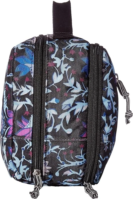 Estuche grande para rubor y cepillo Vera Bradley Bramble Vines azul y púrpura - Nuevo Foto 3 de 4