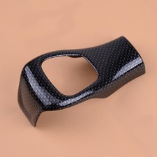 Kohlefaser Schwarz Schalt Knauf Abdeckung passt für Jeep Renegade 15-20