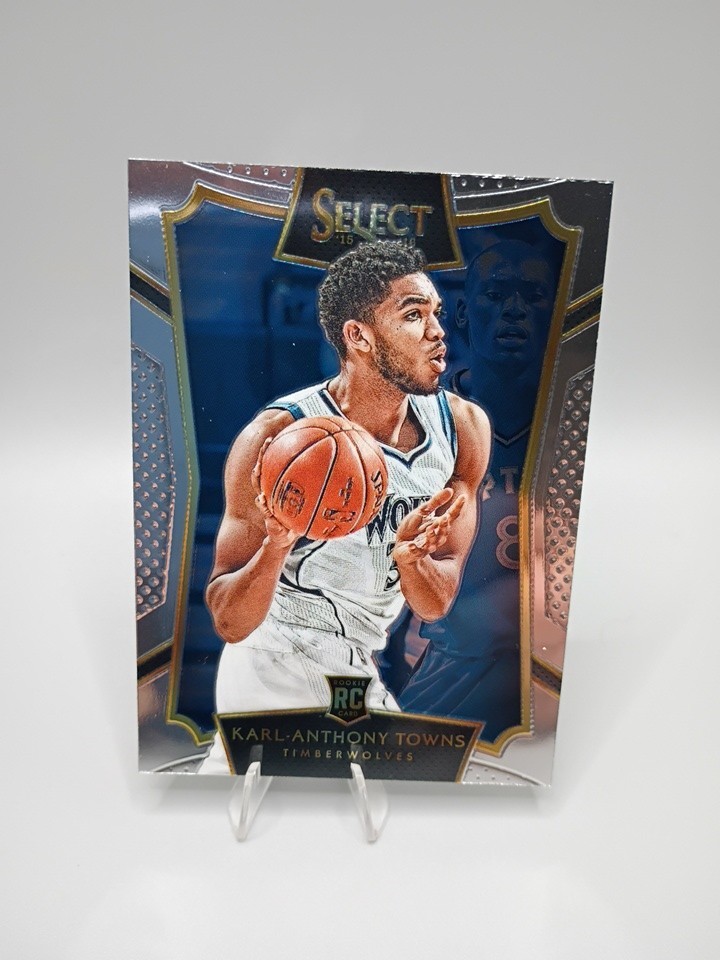 2015 Panini Select Karl-Anthony Towns RC #16 Rookie Card Timberwolves