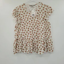 Gypsies & Moondust Junior Women's Peplum Top XL