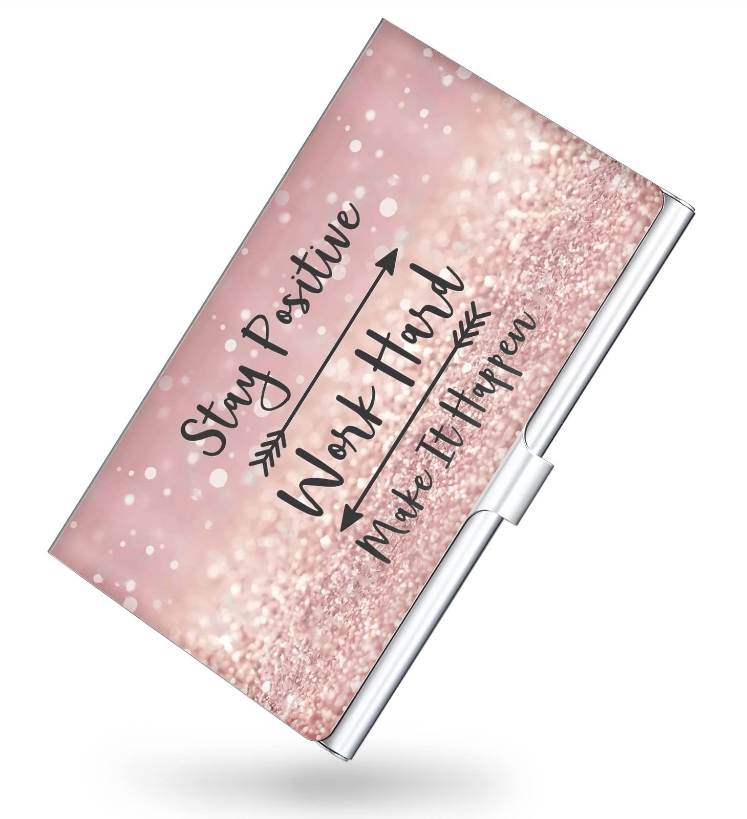 Elegant Color-Printed Business Card Holder for Men & Women - Ultra-Slim Design-image