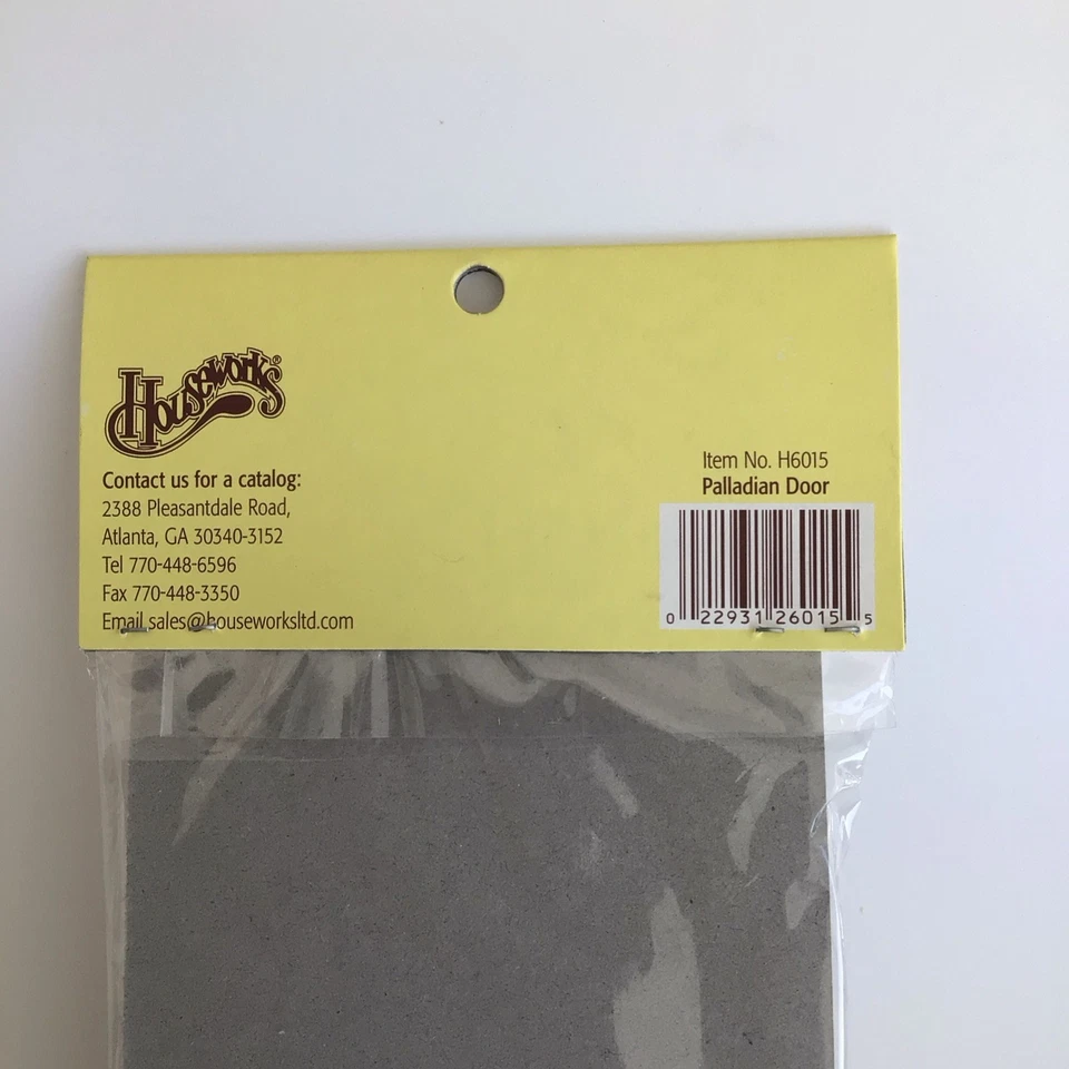 Dollhouse Miniature Half Scale 1:24 Houseworks #H 6015 Palladian Door - Image 4 of 4