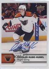 2017-18 Upper Deck AHL Auto Nicolas Aube-Kubel #86 Auto 0h1