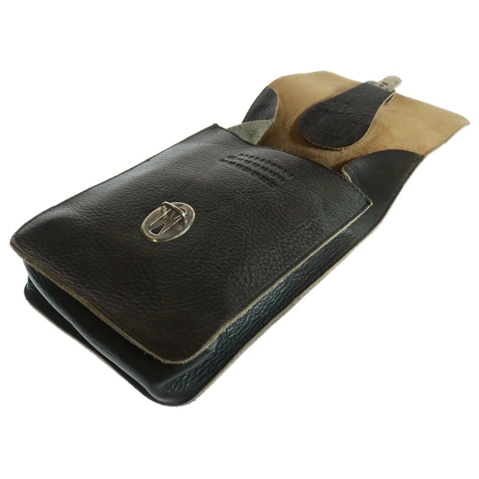 Bolso Cintura Maison Margiela 10 90S Cuero Solapa Marrón Foto 4 de 4