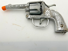 Vintage Kilgore "Big Horn" 7" Metal Toy Cap Gun