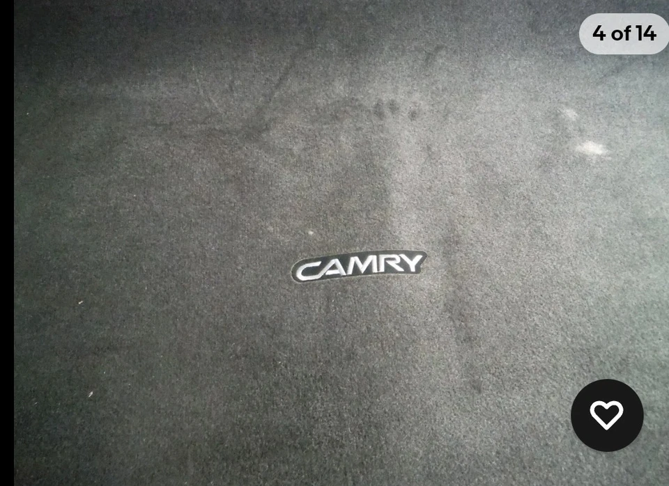 Toyota Camry 2003 accesorio alfombrilla maletero fábrica OEM 2002-2007 Foto 2 de 4