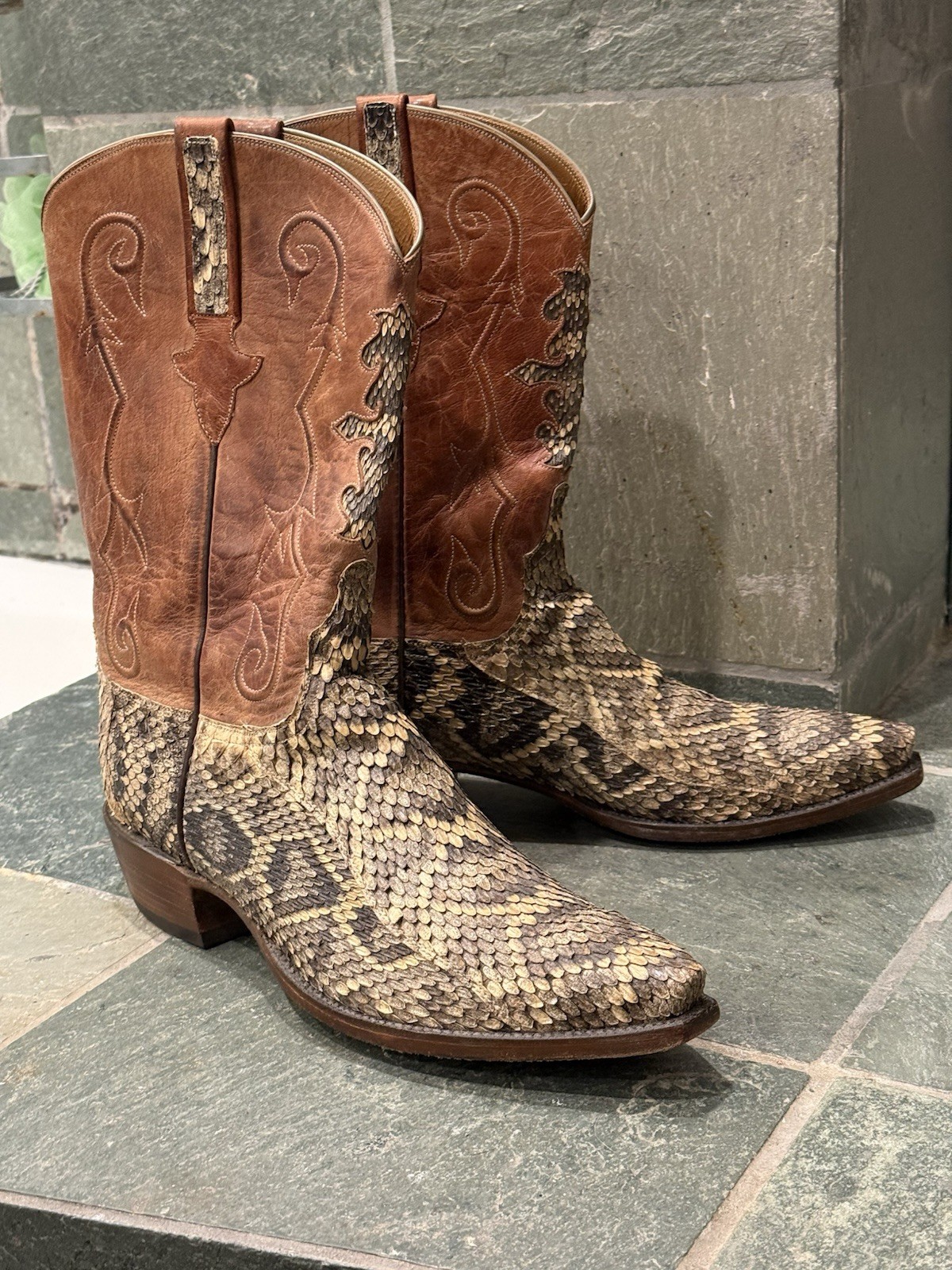 Lucchese Classics Eastern Diamondback Rattlesnake… - image 8