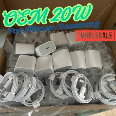 20W Fast Charger For iPhone 17 16 15 14 13 12 11 XR X USB-C Adapter PD Cable Lot