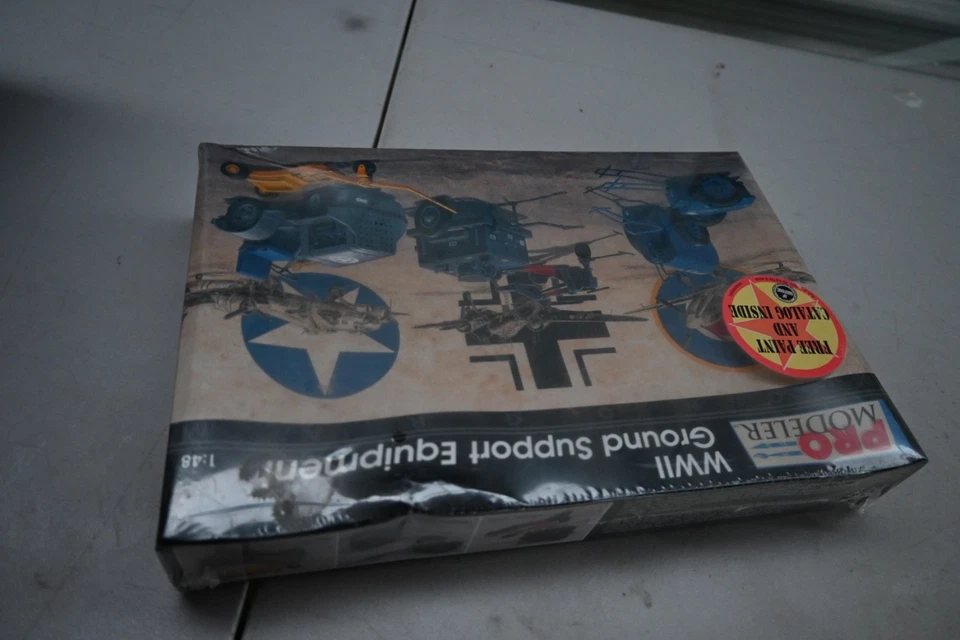 1/48 Pro Modeler WWII Ground Support Equipment detail model #85-5930 - Image 4 of 4