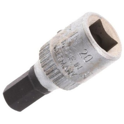 Gedore IN 20 6 6178490 Innen-Sechskant Schraubendrehereinsatz  6 mm     1/4'' ...