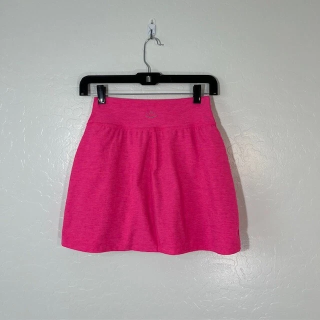beyond-yoga skirt skort spacedye stretch athletic short tennis 
