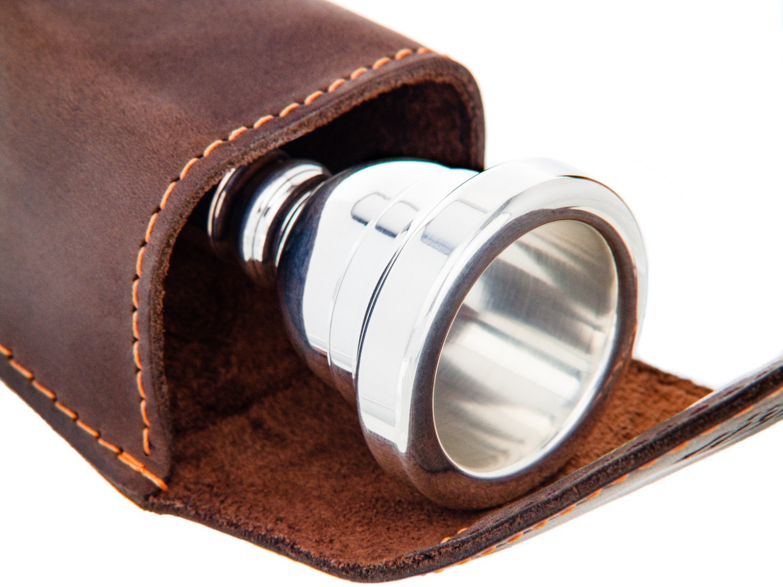 Trombone / Euphonium Mouthpiece Pouch. KGUBrass. Single. "Crazy Horse