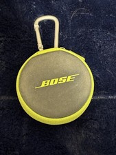 Green Bose Sport In Ear Headphones With Case