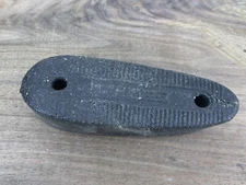(warped) Kick-Eez Black Rubber Recoil Pad Shotgun Rifle ( measurements in pics)