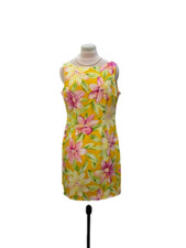 VTG R&K ORIGINALS Gorgeous Women's 6 Tropical Floral Sheath Dress Summer Career