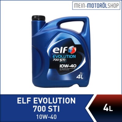 Elf Evolution 700 STI 10W-40 4 Liter