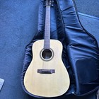 John Hornby Skewes 6 String Encore Acoustic Guitar W255 With Stagg Case Cover