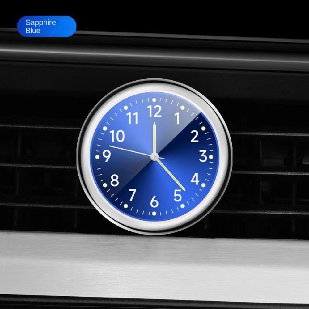Dashboard Quartz Clock 40mm Electronic Watch Waterproof Car Clock  Bicycle