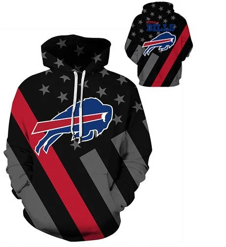Buffalo Bills Team 3D Hoodie