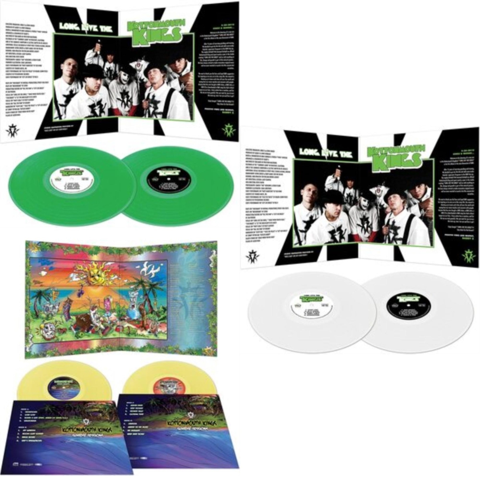 Kottonmouth Kings - Long Live The Kings (Green Vinyl/2LP) & Sunrise Sessions
